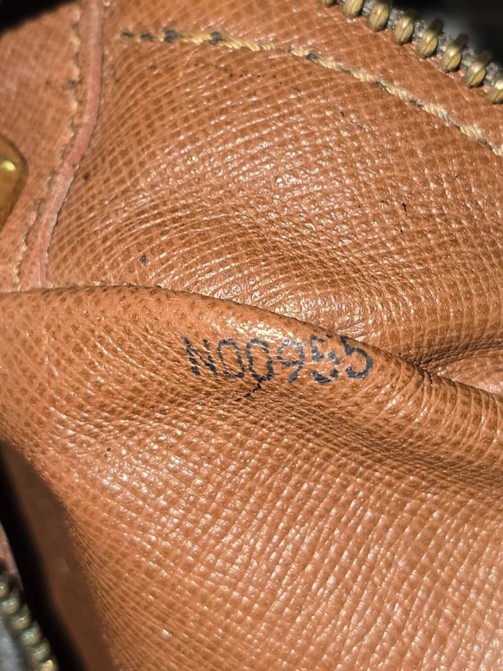 Vtg Louis Vuitton Nil Monogram Canvas Reporter Shoulder Bag Authentic AS IS - Picture 11 of 16